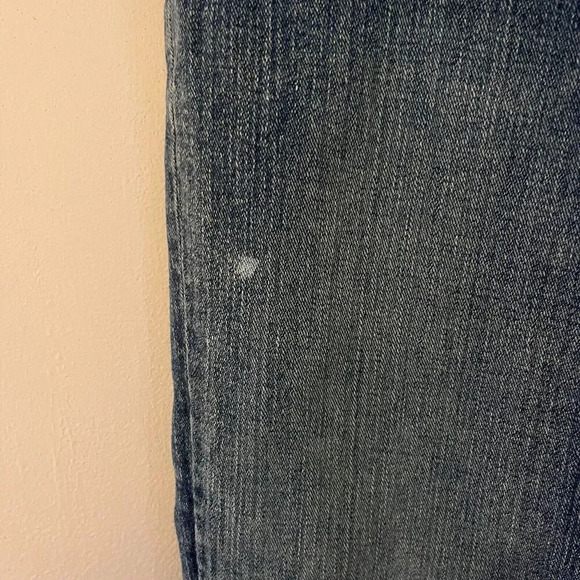 Vtg Y2K D Jeans Womens Straight Jeans 2P Denim Cowgirl Western Embroidered Studs - Picture 7 of 7